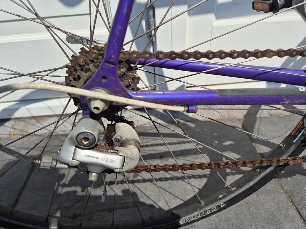 Giant Peloton Superlite racefiets, Ophalen