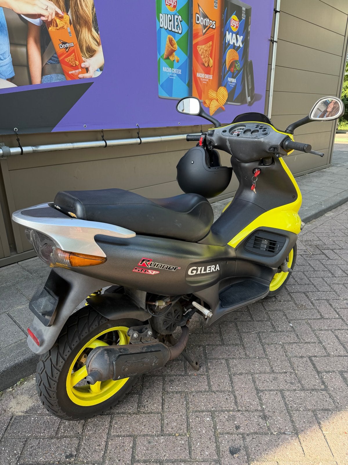 Piaggio Gilera Runner SP50cc - Geel/Zwart €1800 vaste prijs!, Ophalen, Gebruikt, Benzine, Gilera