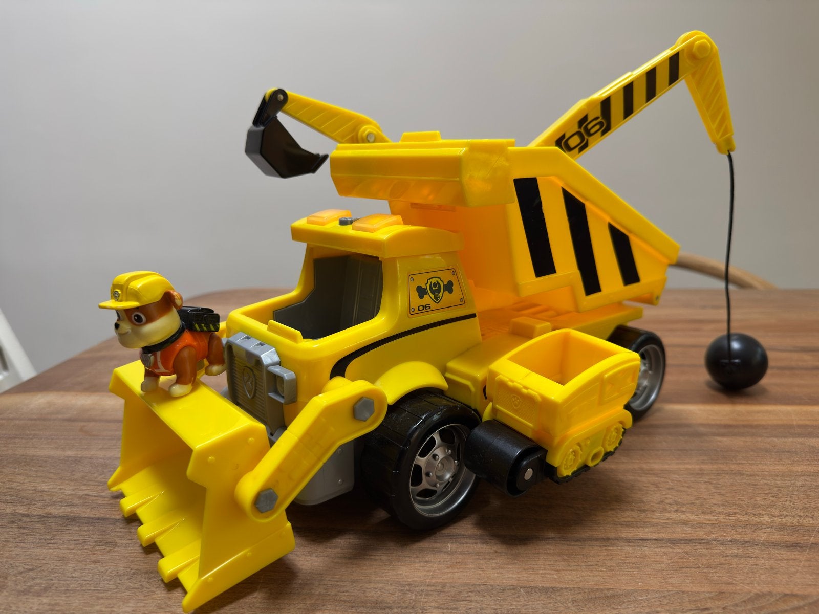 Paw Patrol, Ultimate Construction Truck (Rubble), Ophalen of Verzenden, Zo goed als nieuw