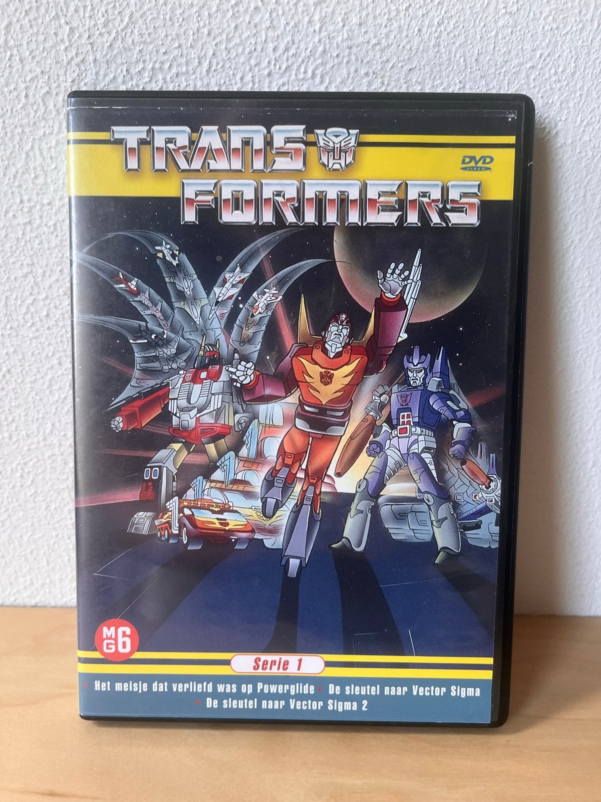 Transformers DVD - Serie 1 (3 spannende avonturen), Gebruikt, Tekenfilm, Amerikaans, Nederlands