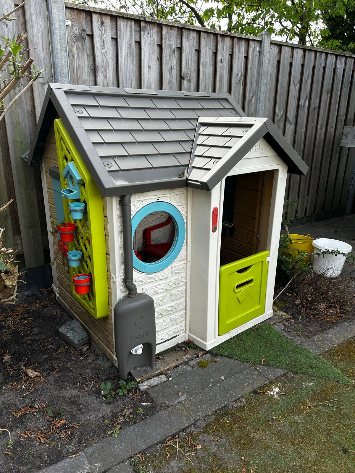 Smoby Speelhuisje “moestuin”, Ophalen, Gebruikt, Kunststof