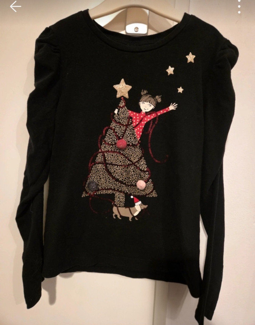 Kerst sweater maat 128 C&A Palomino, Palomino, Meisje, Trui of Vest, Ophalen of Verzenden