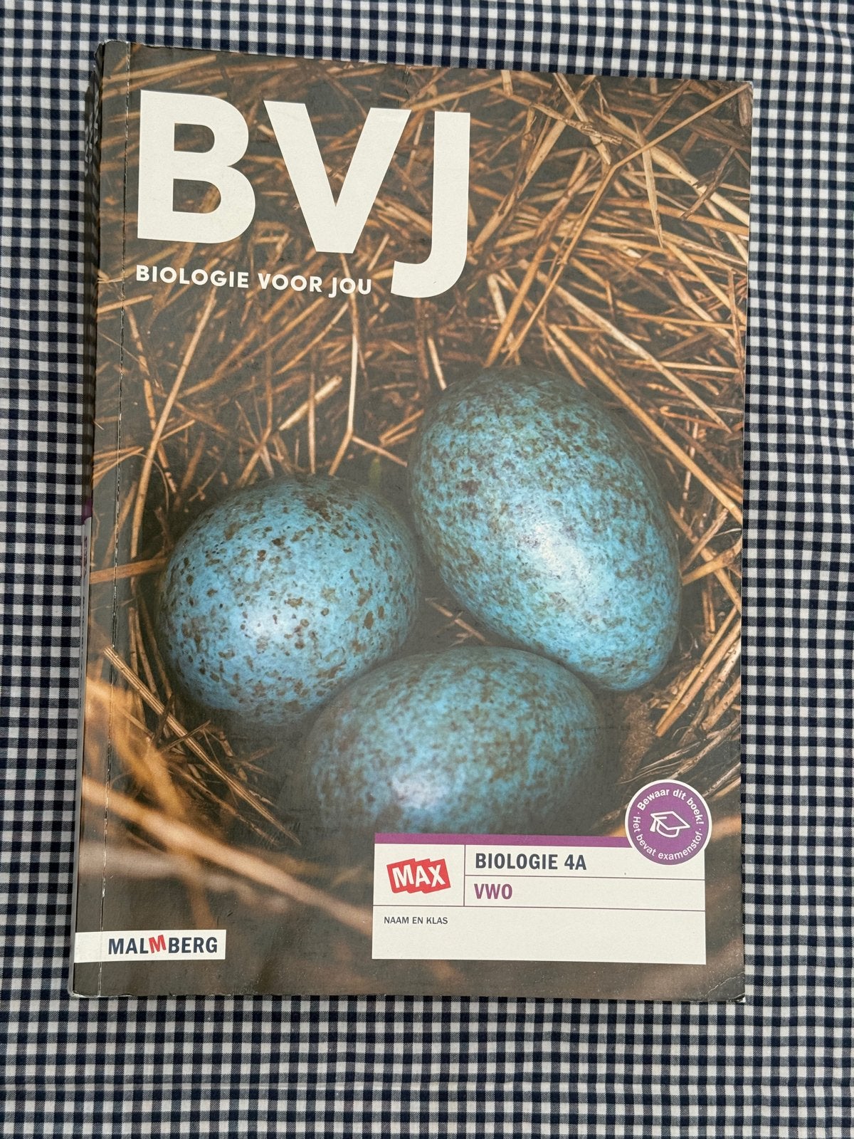 BVJ Biologie voor jou 4A VWO Malmberg, Ophalen of Verzenden, Zo goed als nieuw, VWO, Biologie