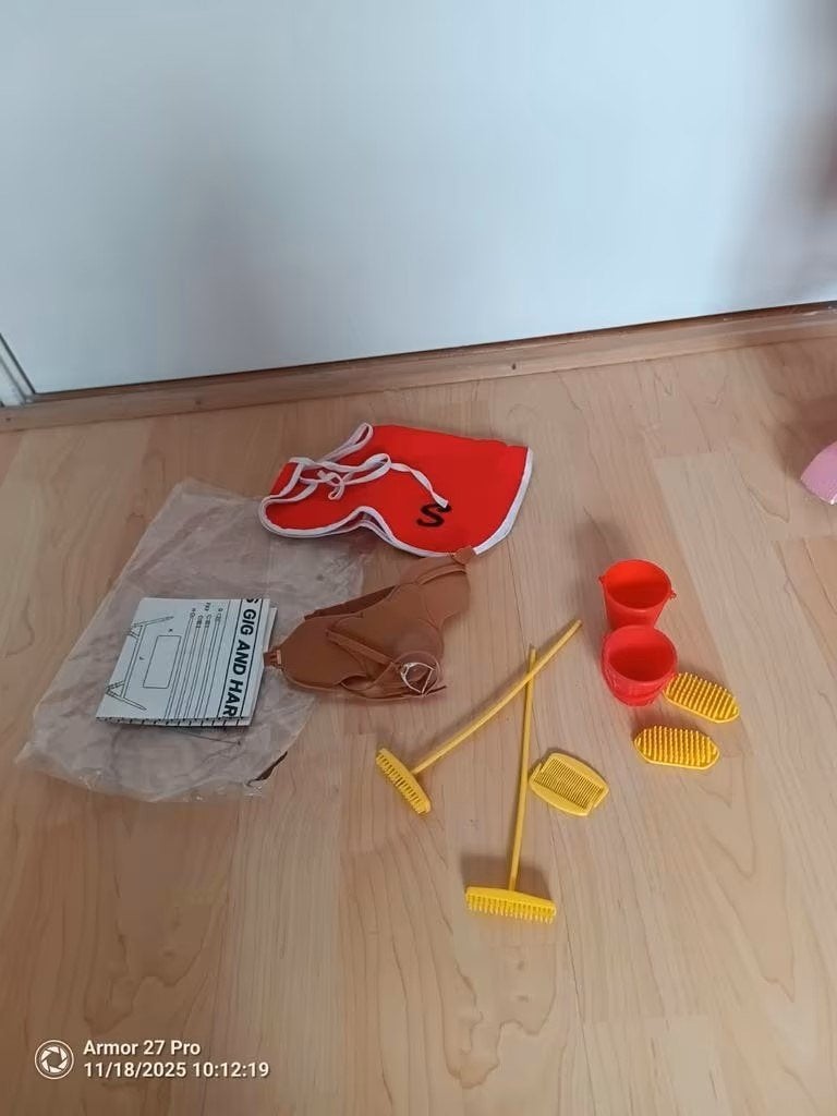 Vintage Sindy Paarden Set, Ophalen of Verzenden, Zo goed als nieuw, Accessoires