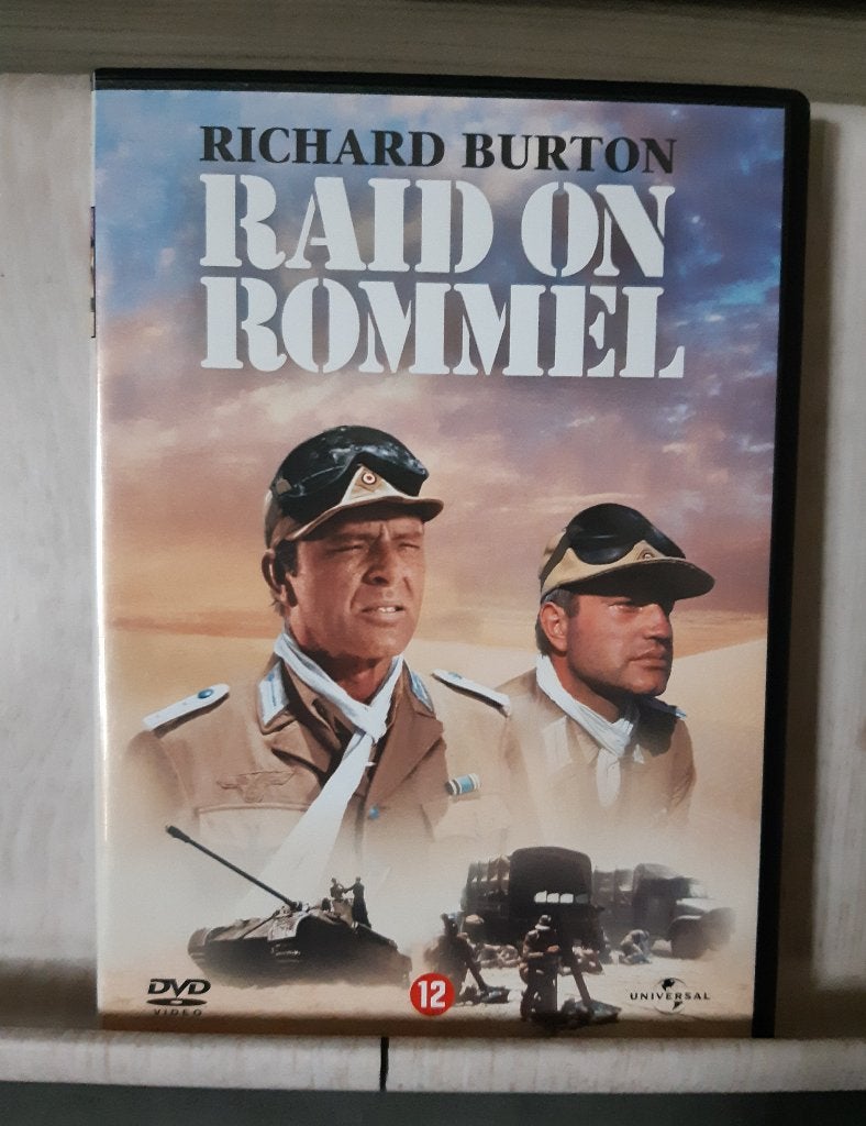 Raid On Rommel (1971)  Richard Burton - Dvd Oorlog, 1960 tot 1980, Engels, Nederlands, Ophalen of Verzenden