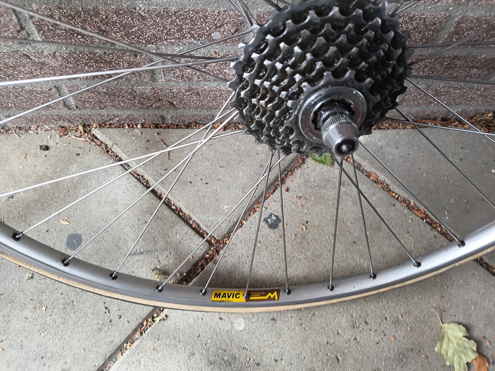 Mavic wielrenwielen, Fietsen en Brommers, Gebruikt, Aluminium, Mavic, Ophalen