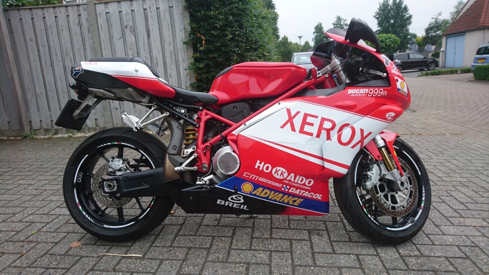 Ducati 999 Xerox Replica, 2005, Termignoni, ZGOH, 2 cilinders, Motorrijbewijs A, Gebruikt, Super Sport