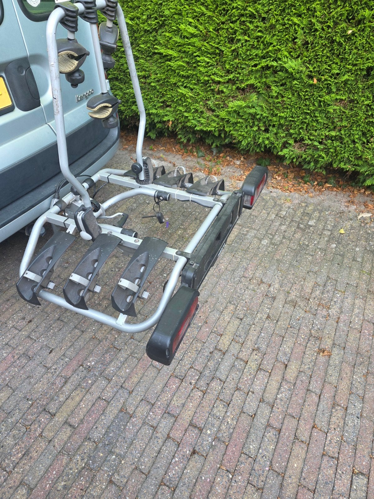 Hapro Trekhaakdrager voor 3 fietsen - Gebruikt, Ophalen, 2 fietsen, Gebruikt, Trekhaakdrager