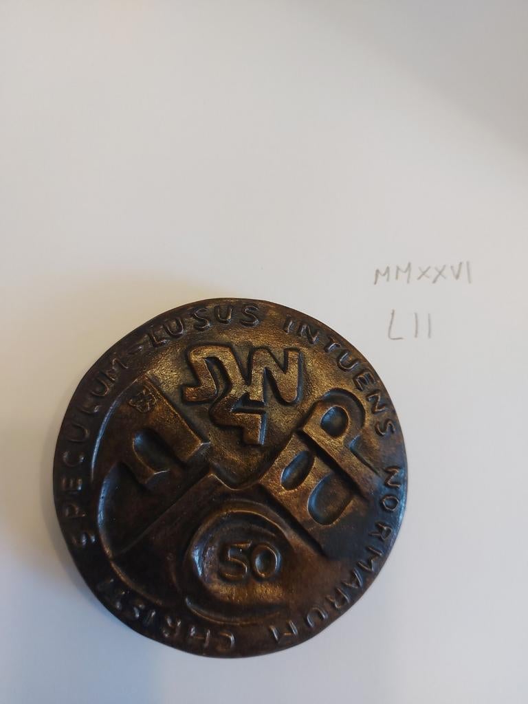 Plaquette, Ophalen of Verzenden, Overige materialen