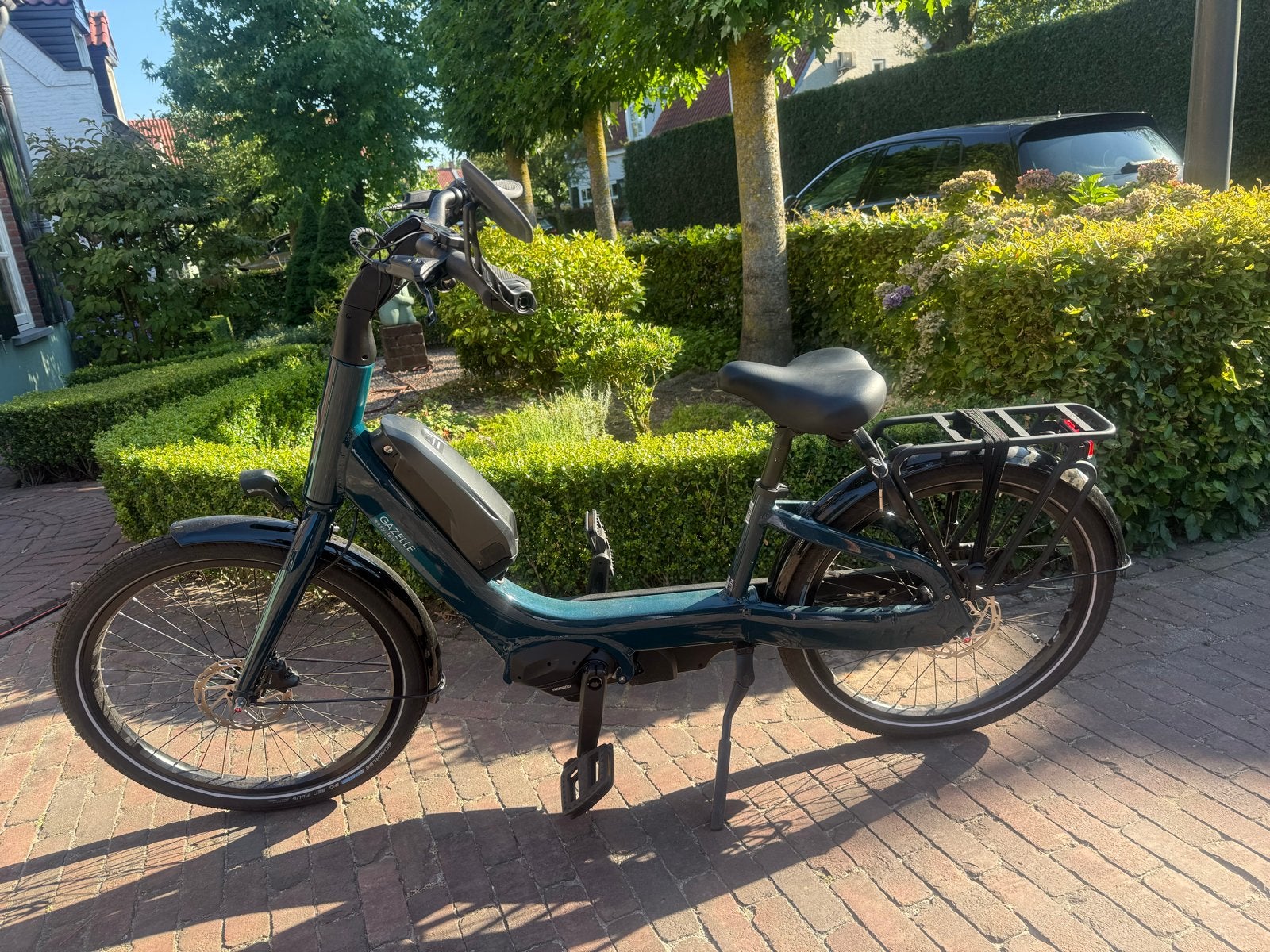 Gazelle Easyflow C7 E-bike  nieuwstaat 654 km, Ophalen, Zo goed als nieuw, Minder dan 47 cm, 50 km per accu of meer