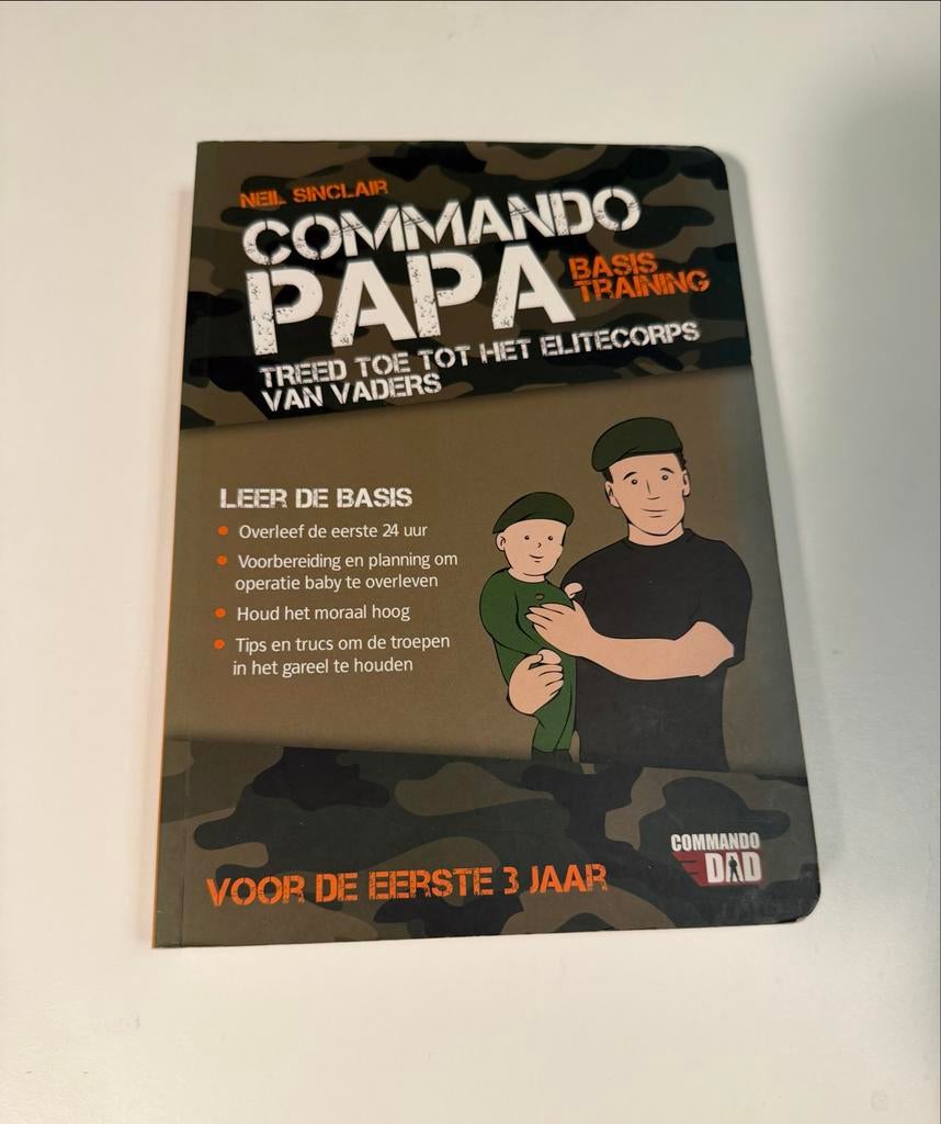 Neil Sinclair - Commando papa, Ophalen of Verzenden, Nieuw, Neil Sinclair