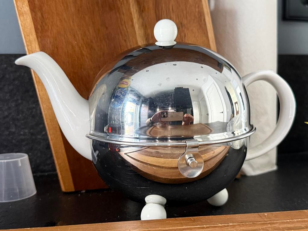 Izgst Bredemeijer  thee warmer en theepot Creme kleurig, Huis en Inrichting, Keuken | Servies, Ophalen of Verzenden