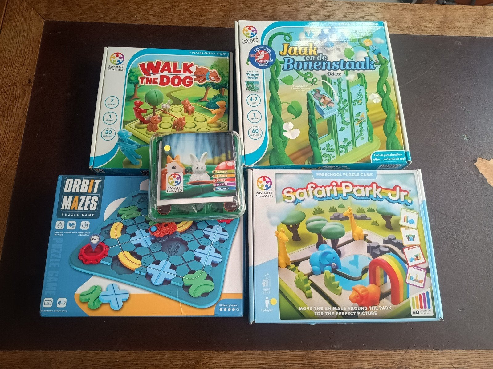 5 smart games, Ophalen of Verzenden, Zo goed als nieuw