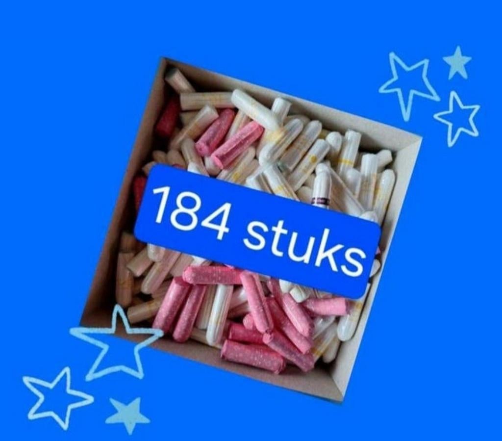 KOOPJE: Grote partij v. 184 nieuwe tampons middel of normaal, Diversen, Ophalen of Verzenden, Nieuw