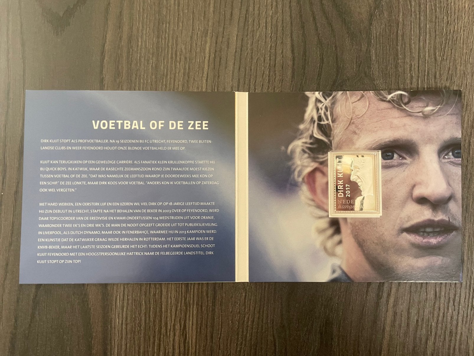 2017 Zilveren Postzegel Dirk Kuijt Postfris., Postzegels en Munten, Ophalen of Verzenden, Na 1940, Postfris