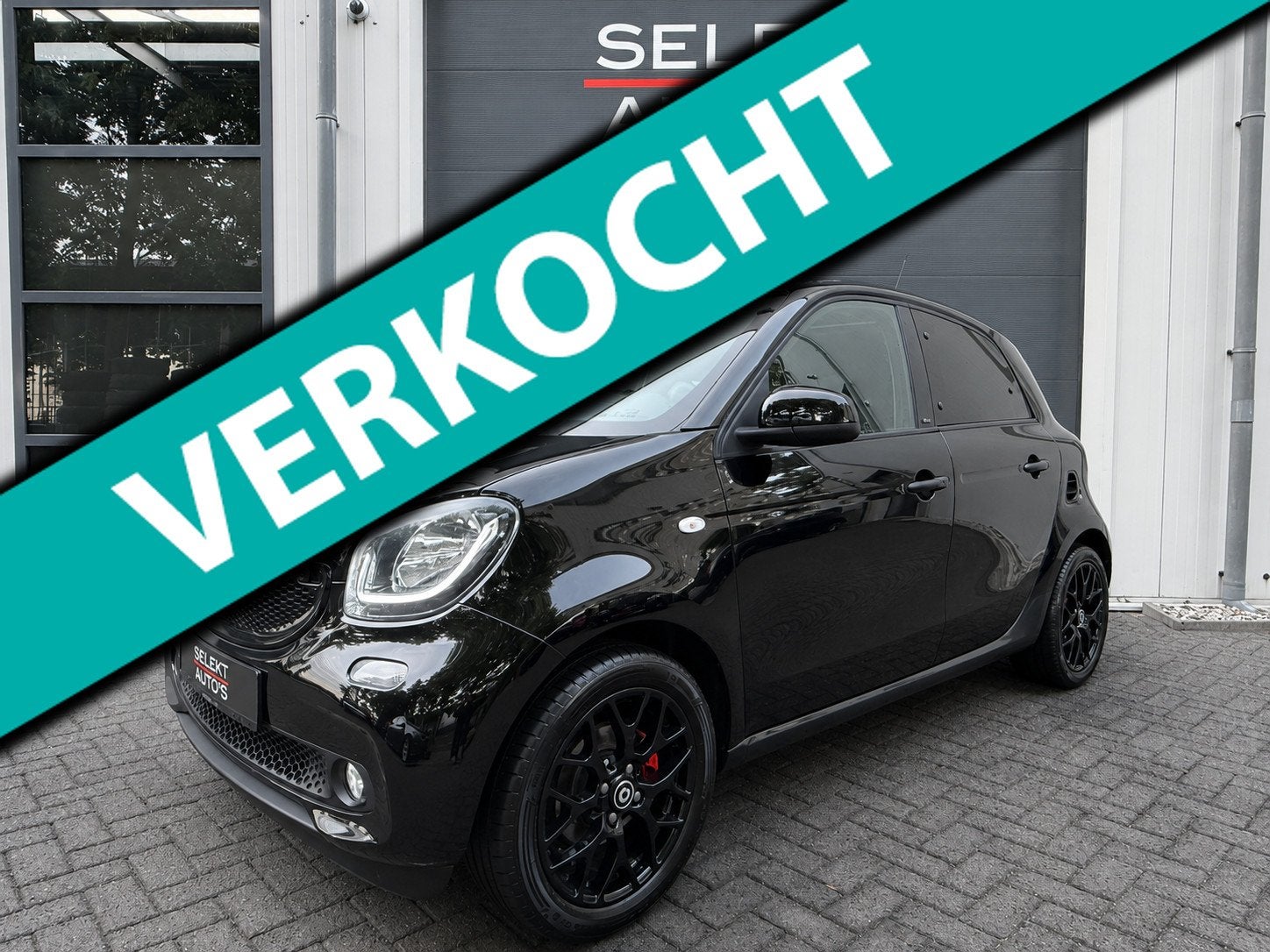 Smart Forfour 1.0 Turbo Prime NAP Automaat Pano/Leder/LED/Ca, Auto's, Smart, Automaat, Achterwielaandrijving, Gebruikt, 4 stoelen