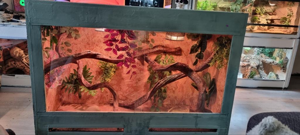 Terrarium, Ophalen