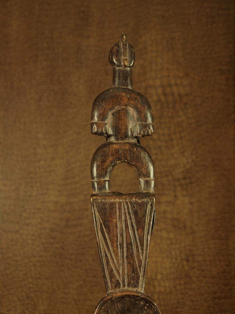 Namji lepel, Kameroen (120827-15), Antiek en Kunst, Hout, Afrika, Overige typen, Handgemaakt
