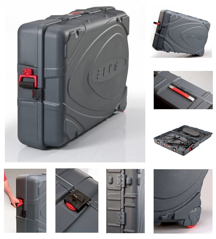 Fietskoffer TE HUUR Elite Vaison hardcase 1 week vliegtuig, Hard kunststof, Zo goed als nieuw, 70 cm of meer, 55 cm of meer