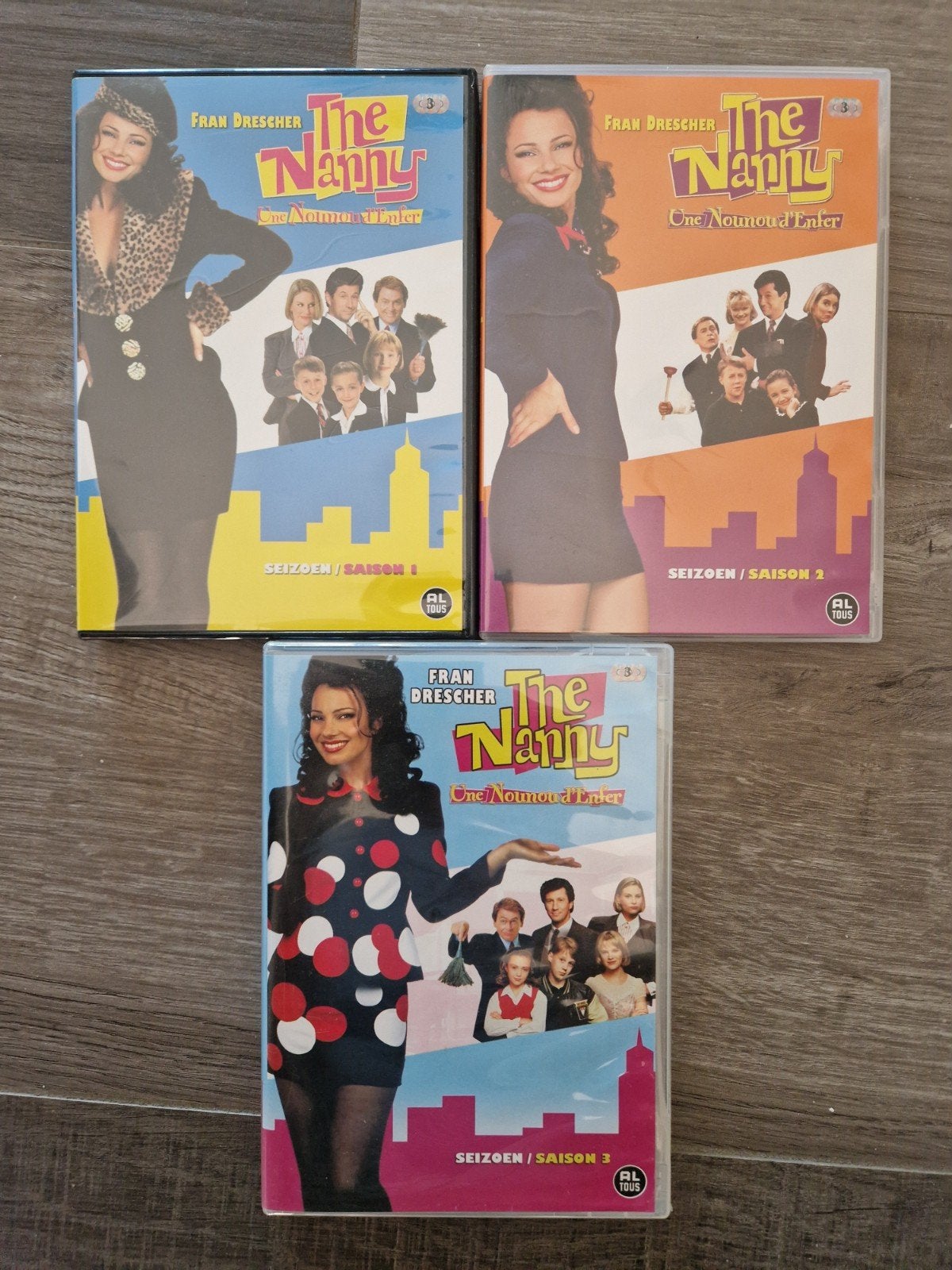 Bespaar verzendkosten : Nanny DVD Boxset - Seizoen 1, 2 & 3, Alle leeftijden, Ophalen of Verzenden, Komedie, Gebruikt