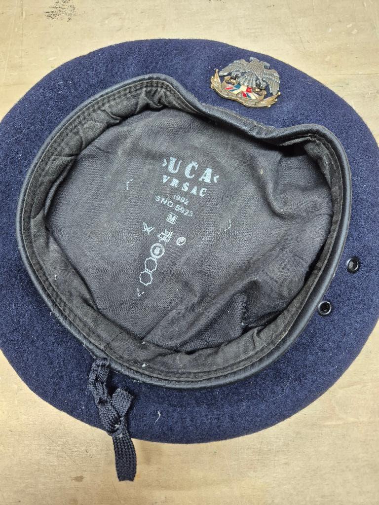 Baret Servie, Ophalen of Verzenden, Landmacht, Overige gebieden, Helm of Baret