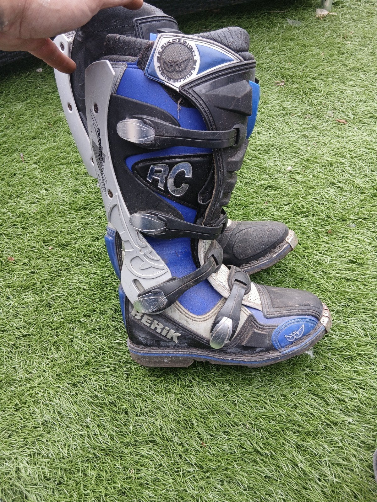 Berik RC Motorcrosslaarzen - Maat EU 38, Motoren, Kinderen, Ophalen of Verzenden, Berik, Laarzen