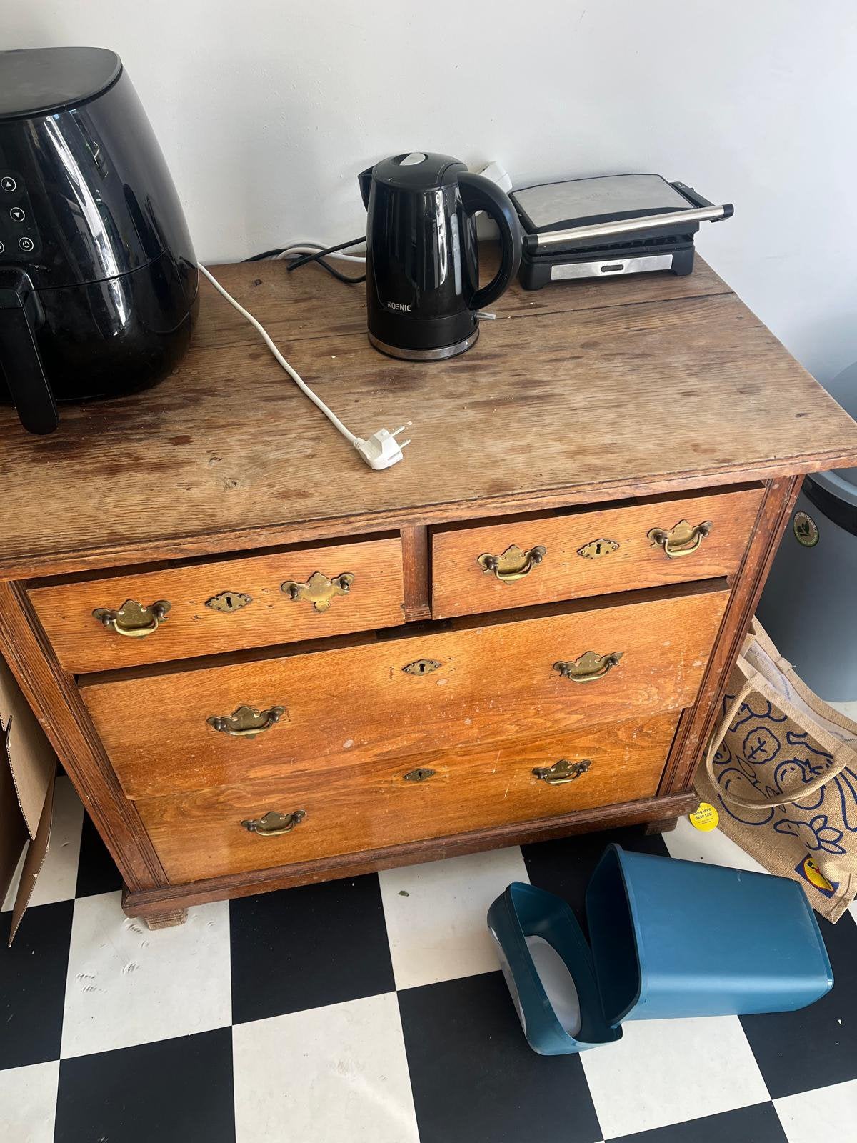 Lade kast, Ophalen, Gebruikt, 50 tot 100 cm, 3 of 4 laden