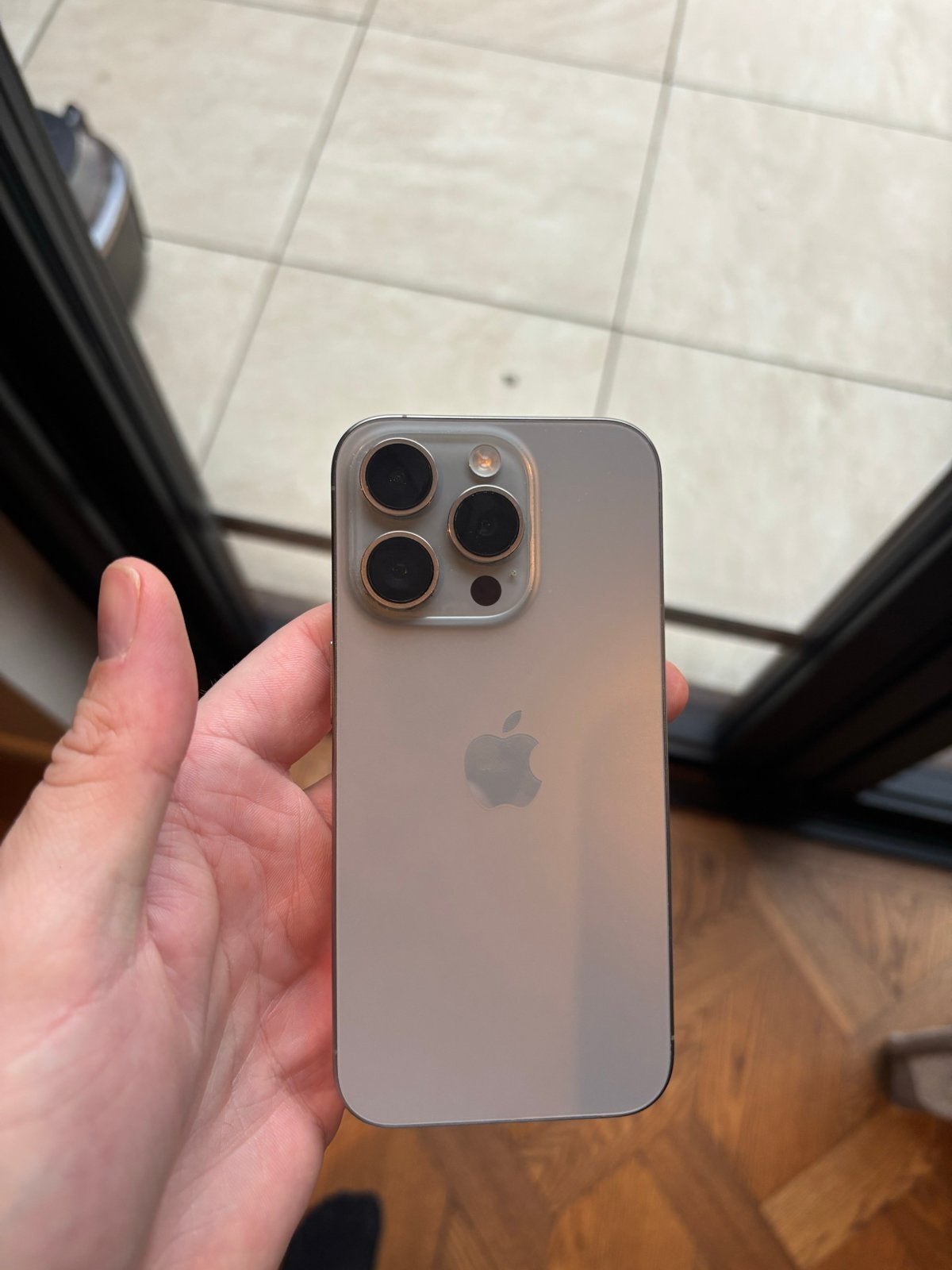 iPhone 15 Pro 128GB - 89% batterijconditie, Telecommunicatie, Ophalen of Verzenden, Zonder simlock, Grijs, Zonder abonnement