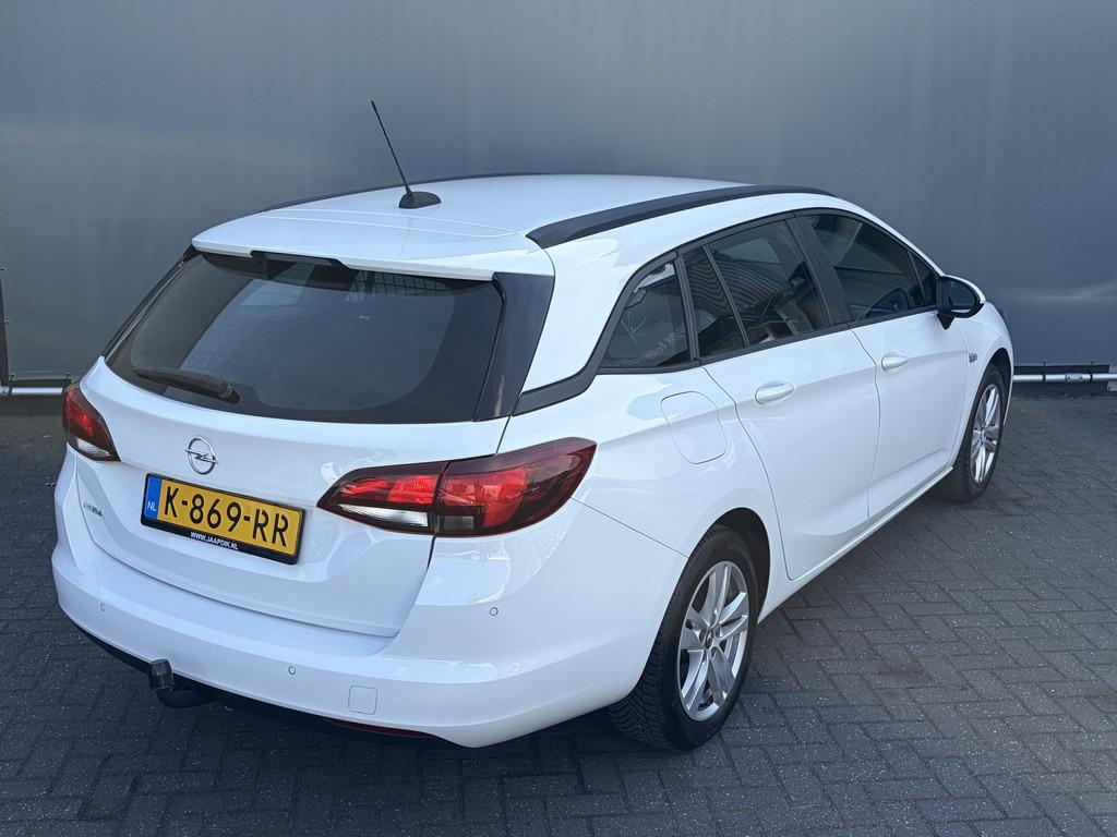 Opel Astra Sports Tourer BJR 2021 1.2 111 PK Edition TREKHAA, Voorwielaandrijving, Stof, Gebruikt, 1199 cc