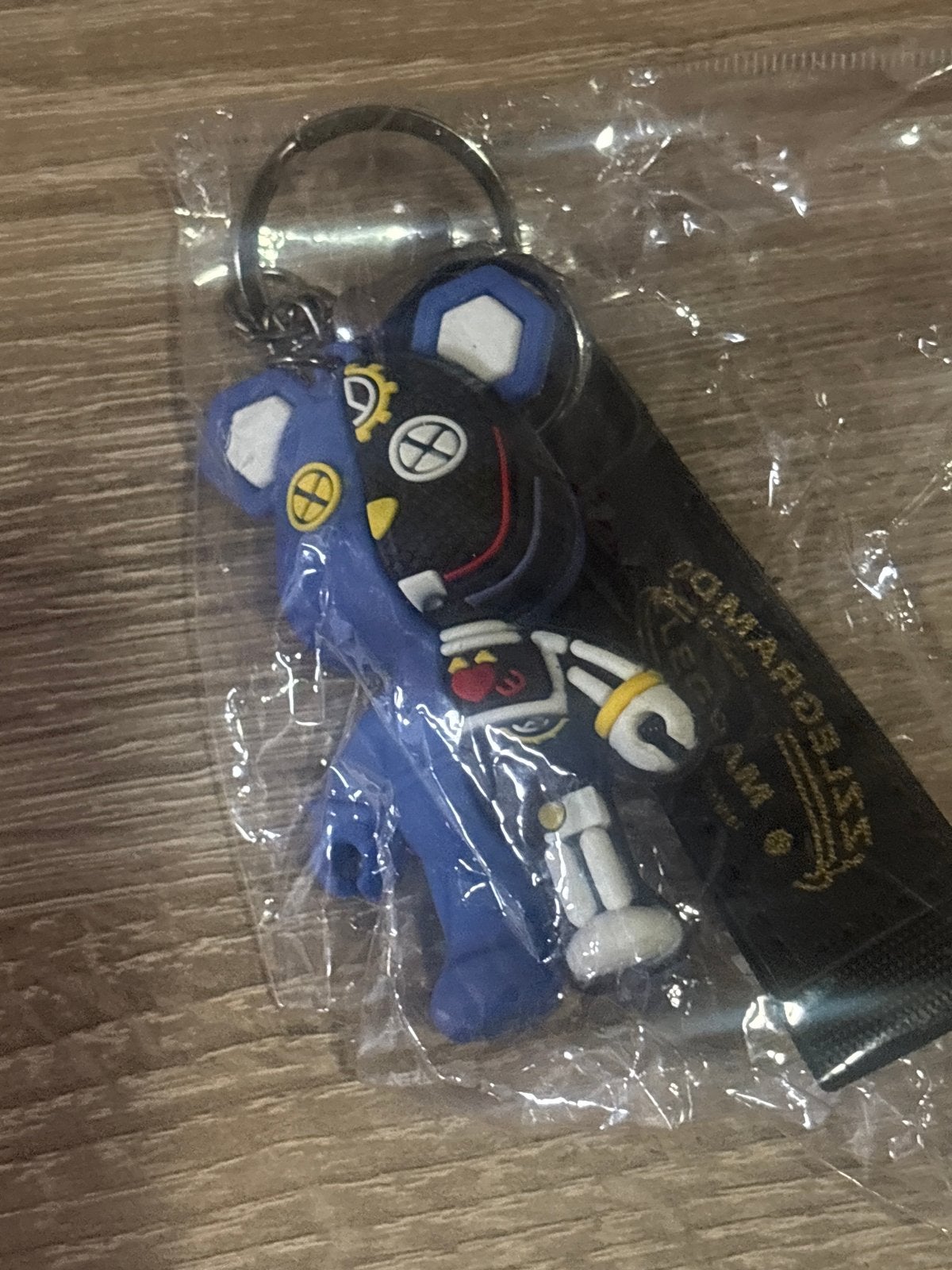 Nieuwe Be@rbrick sleutelhanger - Blauw/Zwart, Verzamelen, Ophalen of Verzenden, Nieuw, Knuffel of Figuurtje