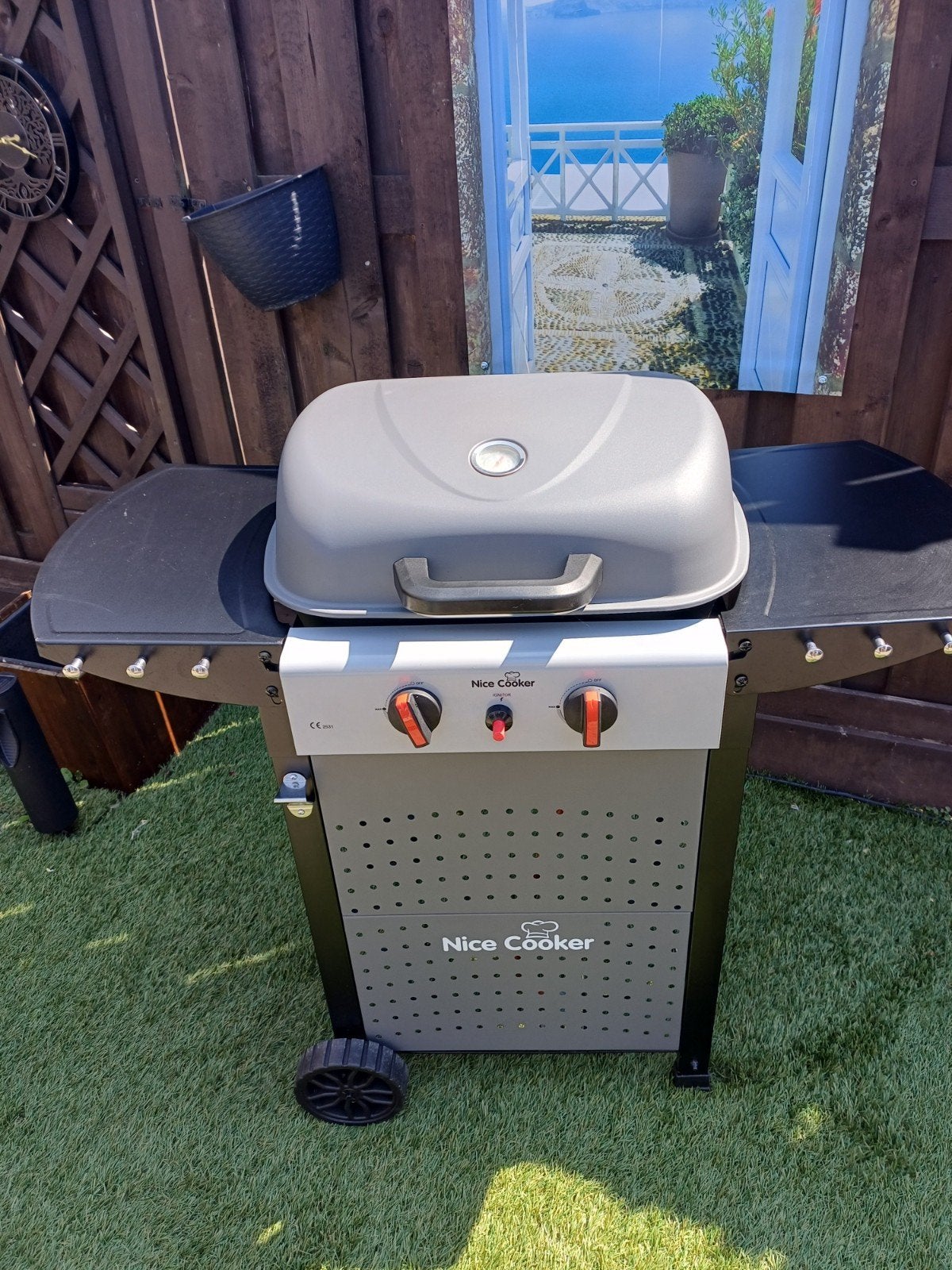 Nice Cooker Gasbarbecue - Compact en Draagbaar, Tuin en Terras, Gasbarbecues, Gebruikt, Ophalen