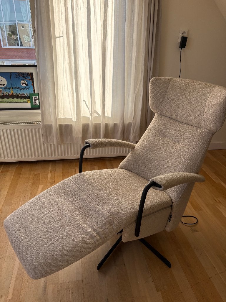 Prominent Comfort stoel Mart Visser editie, Huis en Inrichting, Fauteuils, Ophalen, Minder dan 75 cm, Zo goed als nieuw, Stof