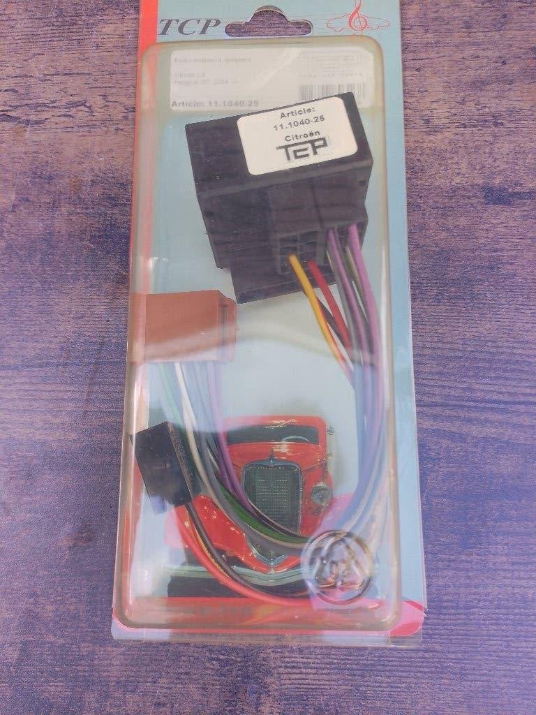 ISO Radio aansluitkabel Citroen C4  en Peugeot 307, -, -, Ophalen of Verzenden, Tcp