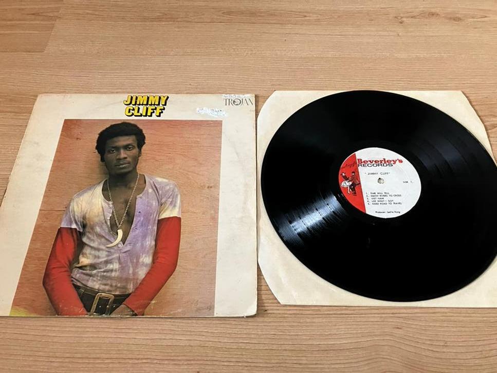 Jimmy cliff trojan reggae ska beverley’s records, Cd's en Dvd's, Vinyl | Pop, Ophalen of Verzenden, Gebruikt, 12 inch