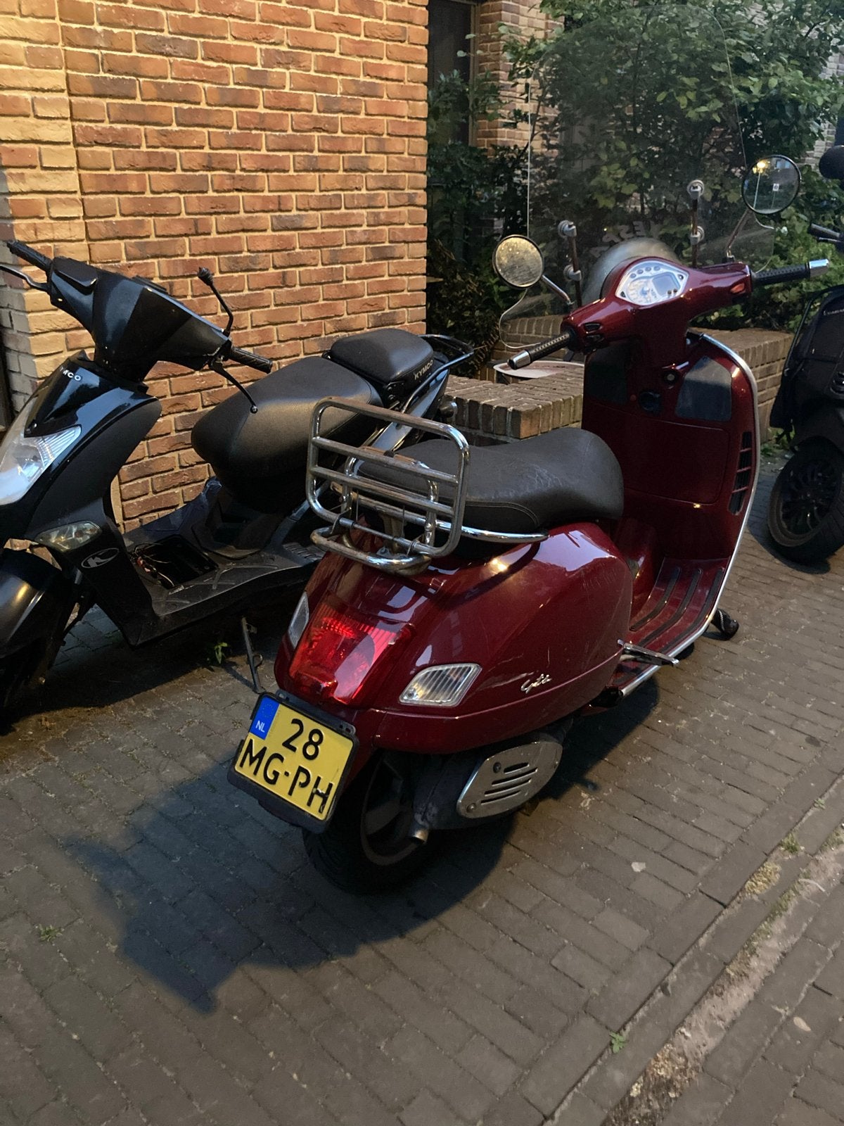 Vespa gts 250 ie motorscooter, Gebruikt, Verzenden, Maximaal 45 km/u, Vespa LXV