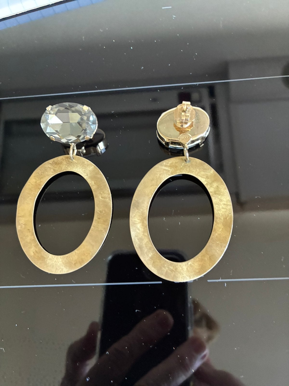 Lott Gioielli oorhangers, Hangers, Ophalen of Verzenden, Zo goed als nieuw, Met edelsteen