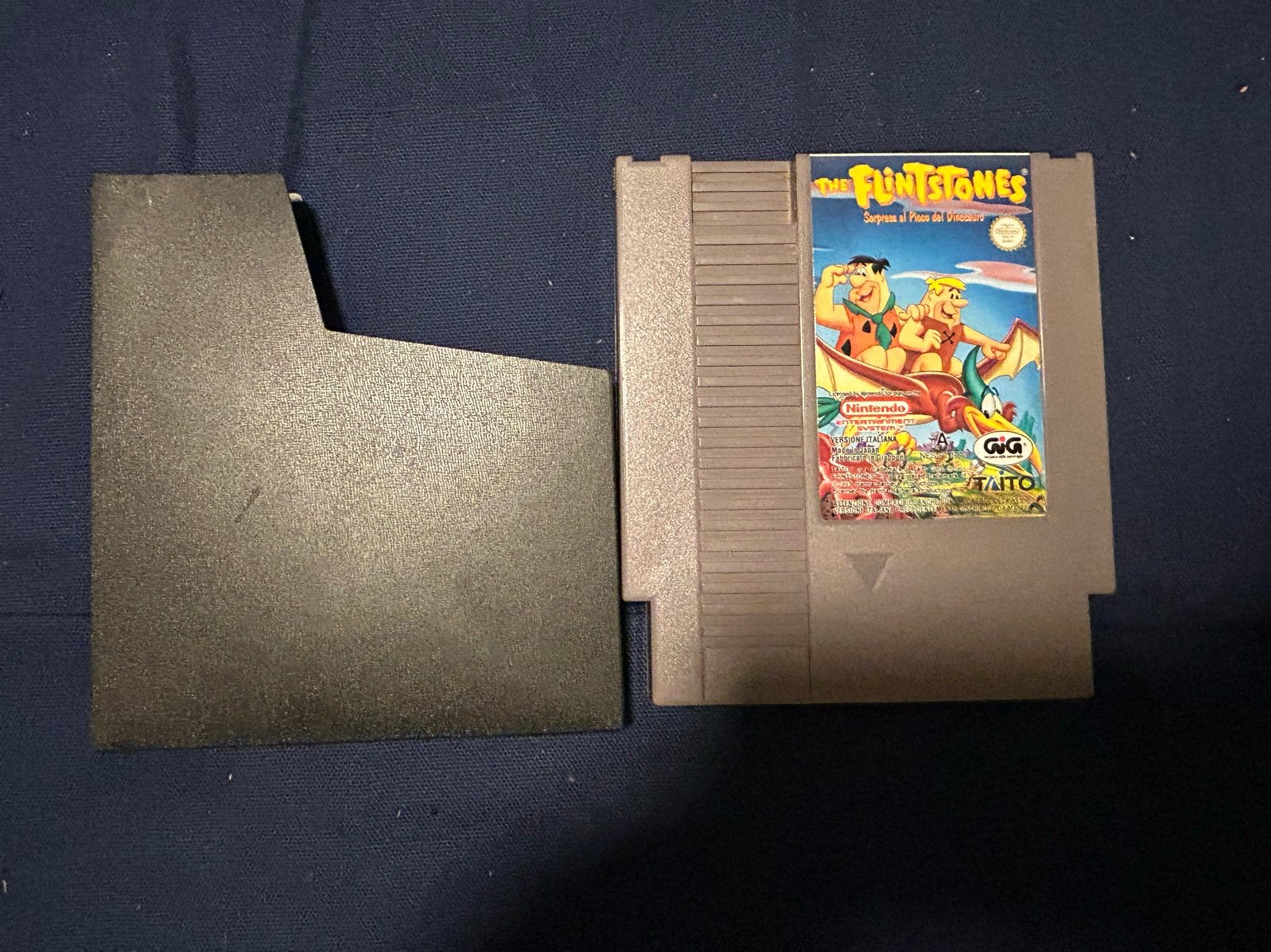The Flintstones: Surprise at Dinosaur Peak! NES, Ophalen, Gebruikt, 1 speler, Vanaf 3 jaar