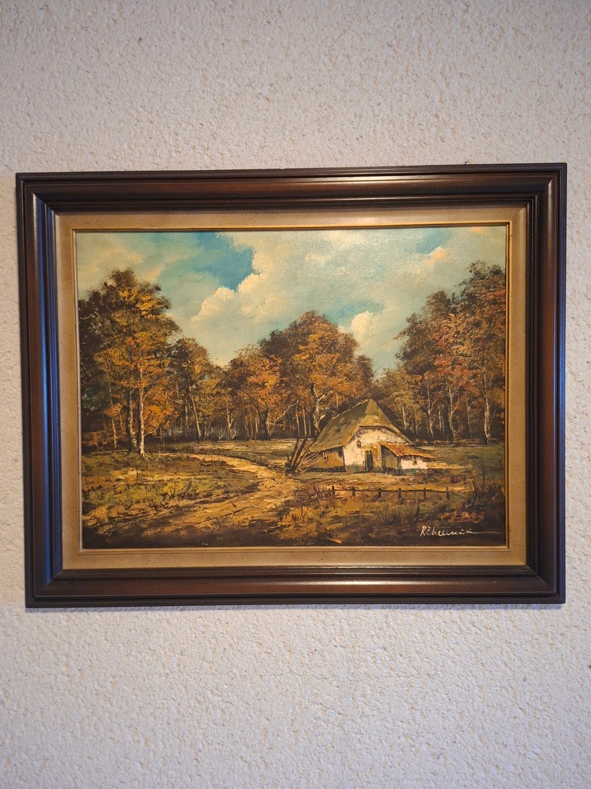 schilderij van Rick Theunissen, Ophalen