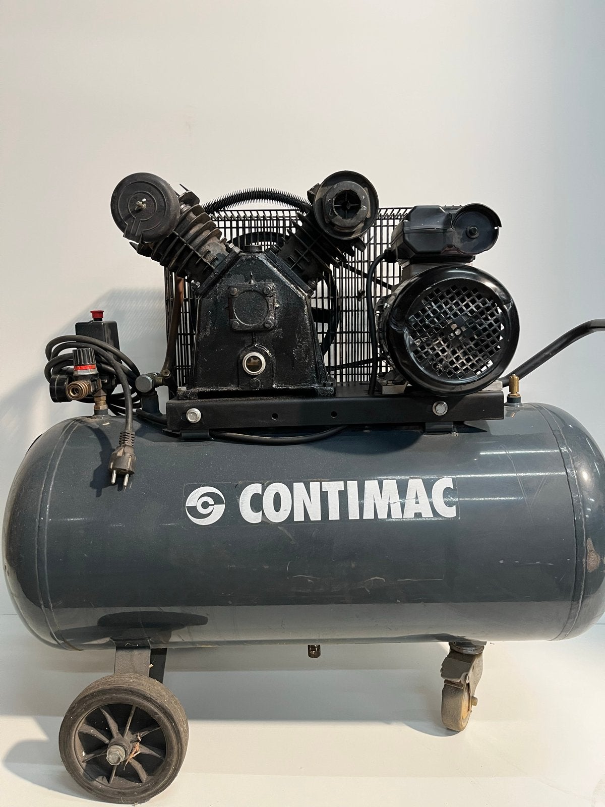 Compressor 100L, Doe-het-zelf en Verbouw, Ophalen, Gebruikt, 200 tot 400 liter/min, Mobiel