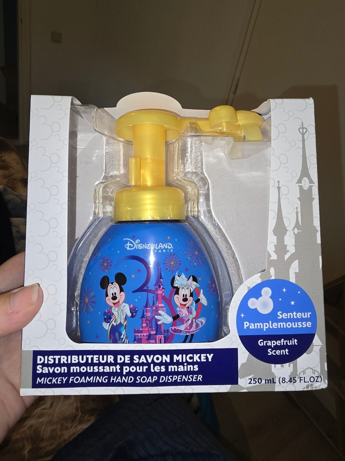 Disney Mickey Mouse Schuimzeep Dispenser - Grapefruit, Verzamelen, Ophalen of Verzenden, Mickey Mouse, Nieuw