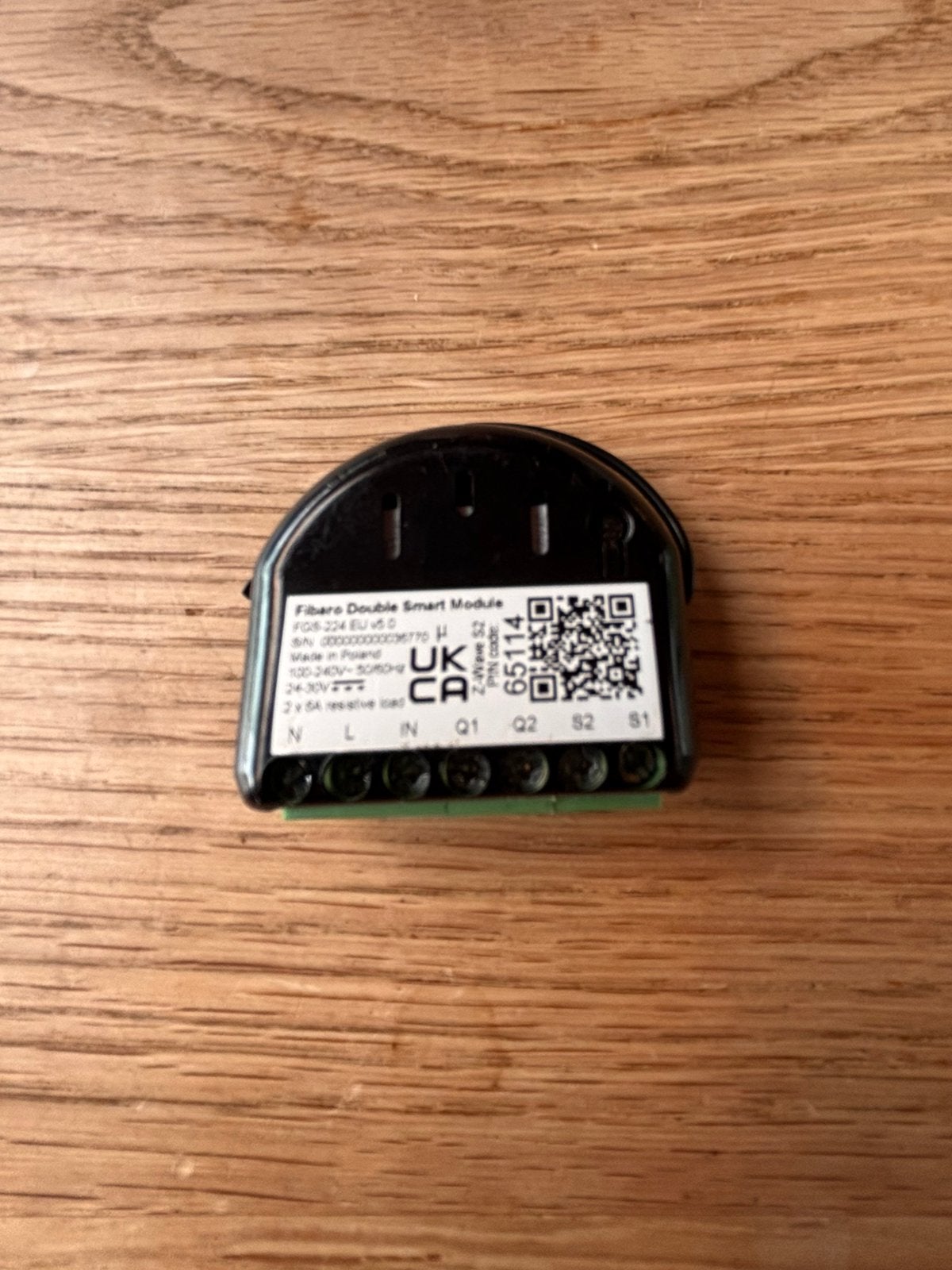 Fibaro Double Smart Module, Ophalen of Verzenden, Zo goed als nieuw, Overige typen