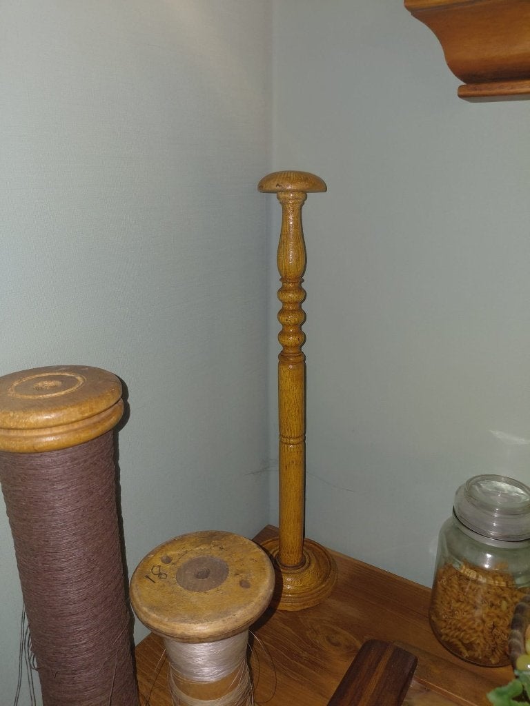 Vintage houten hoedenstandaard, Ophalen of Verzenden