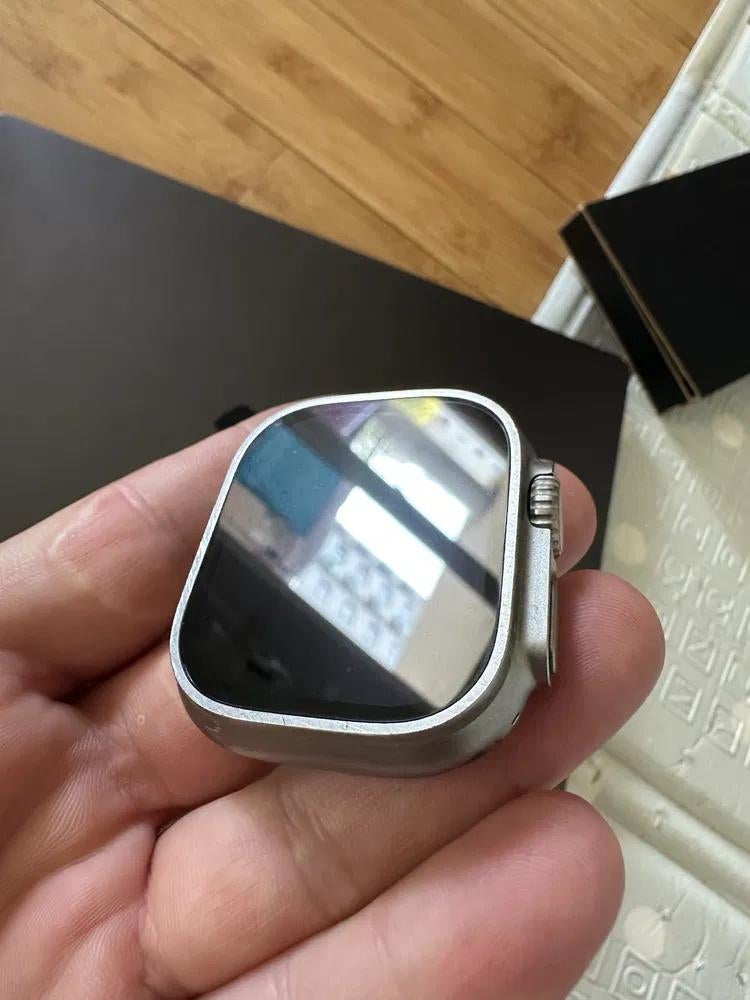 Apple Watch Ultra 1, IOS, Ophalen of Verzenden, Waterdicht, Grijs