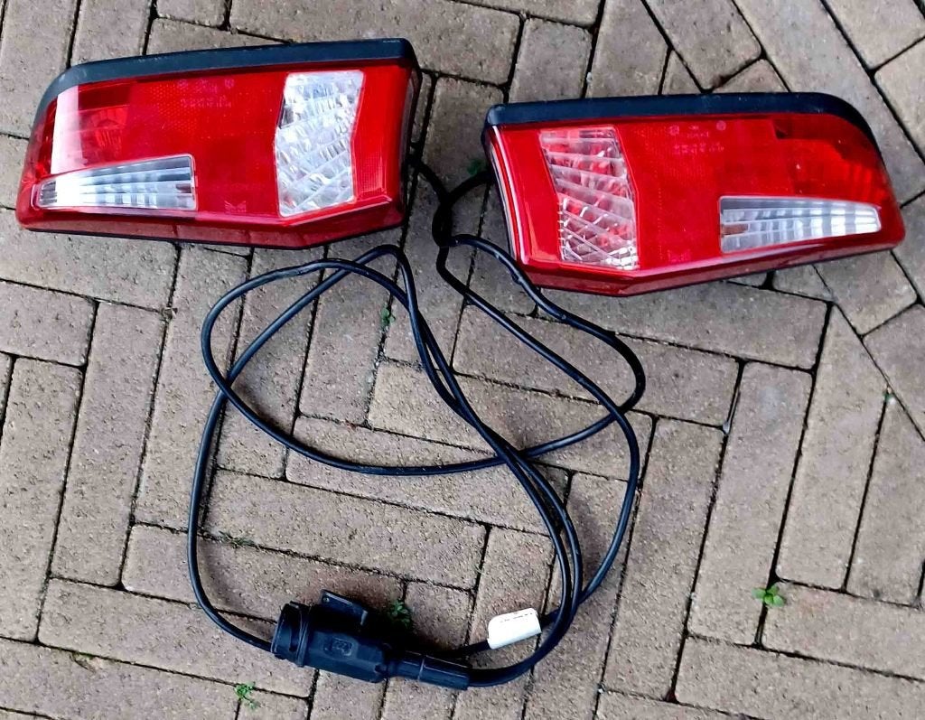 Verlichting set Uebler fietsendrager, Ophalen of Verzenden, 2 fietsen, Zo goed als nieuw, Trekhaakdrager
