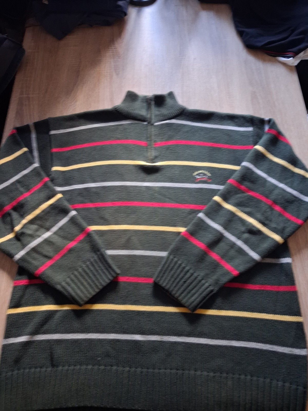 Trui met 1/4 zip van Paul & Shark,maat xl., Meerkleurig, Maat 56/58 (XL), Ophalen of Verzenden, Zo goed als nieuw