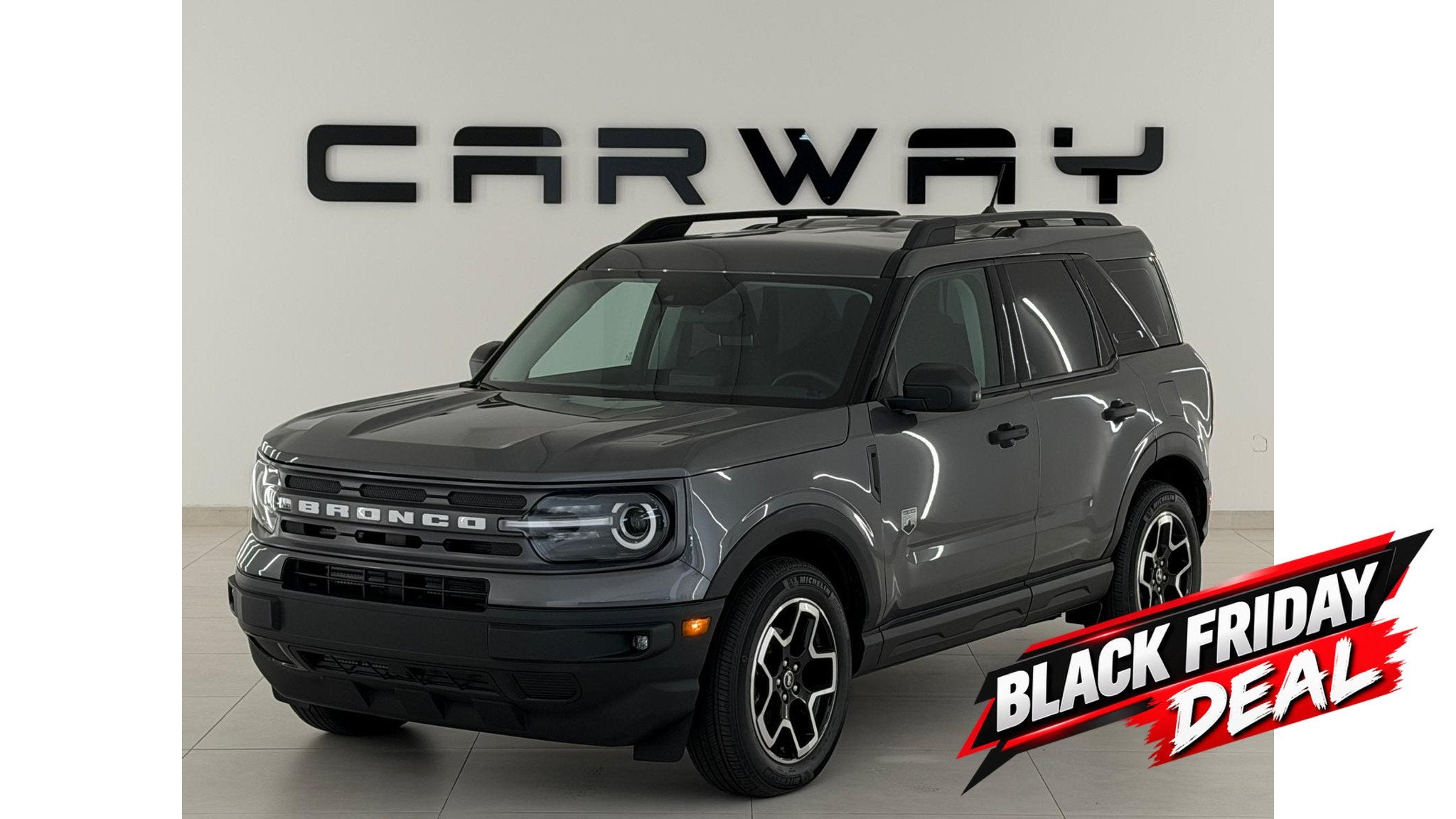 Ford Bronco Sport BIG BEND AWD G.O.A.T BLACK FRIDAY DEAL!, Auto's, Dealer onderhouden, Stof, Zwart, Bedrijf