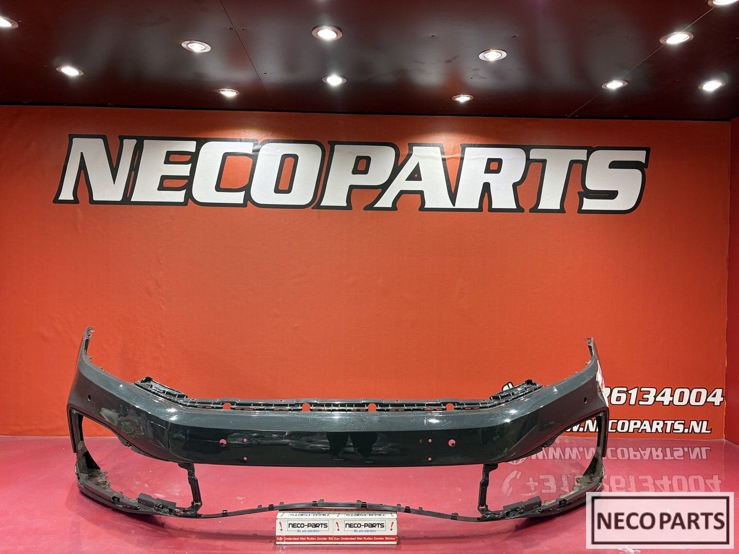 VW PASSAT B8 R LINE GTE VOORBUMPER ORGINEEL 3G0807221G, Gebruikt, -, Volkswagen, -