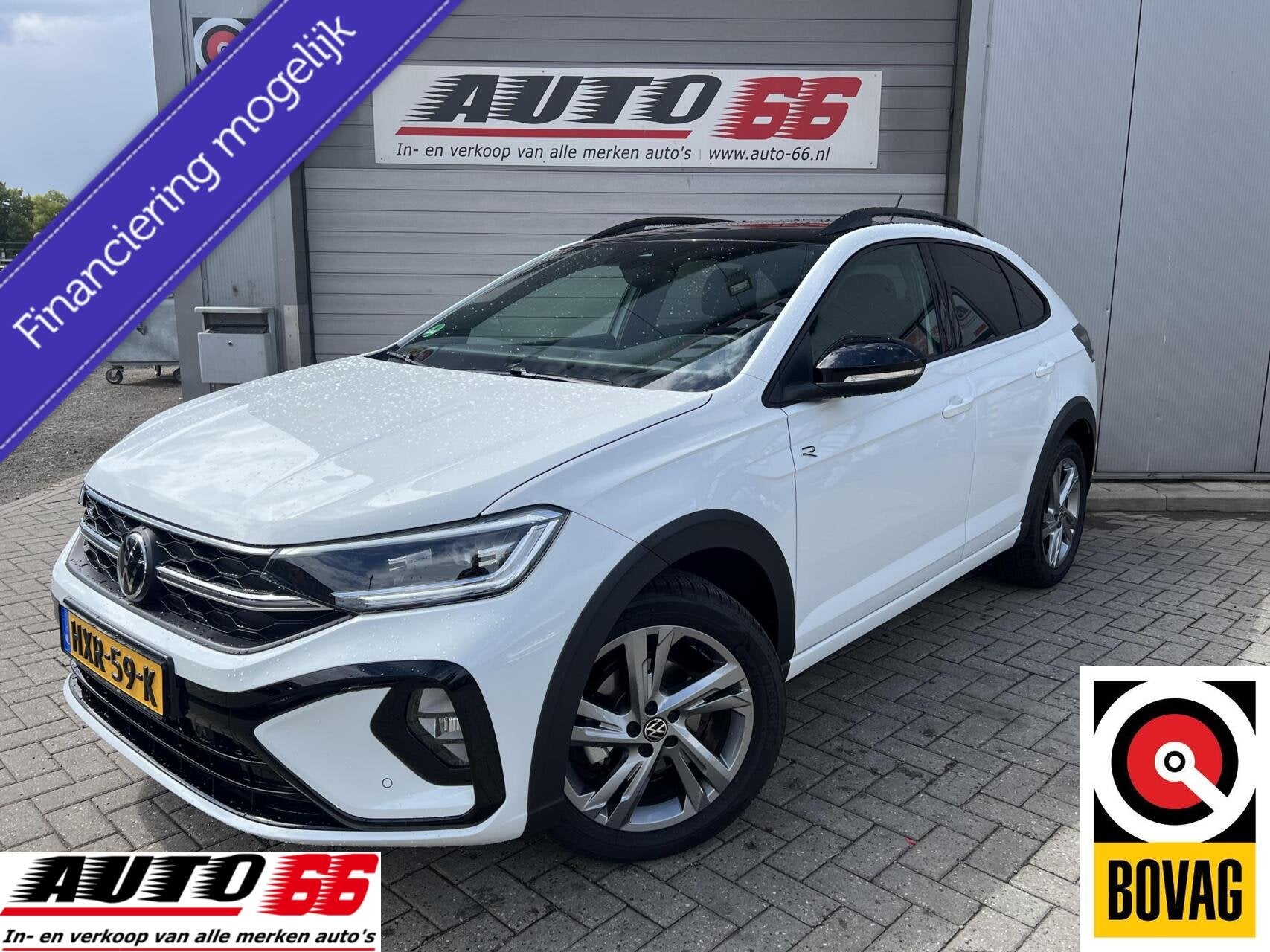 Volkswagen Taigo 1.5 TSI R-Line Edition 150 PK stoel, stuurv, Auto's, Stof, 1302 kg, 4 cilinders, Wit