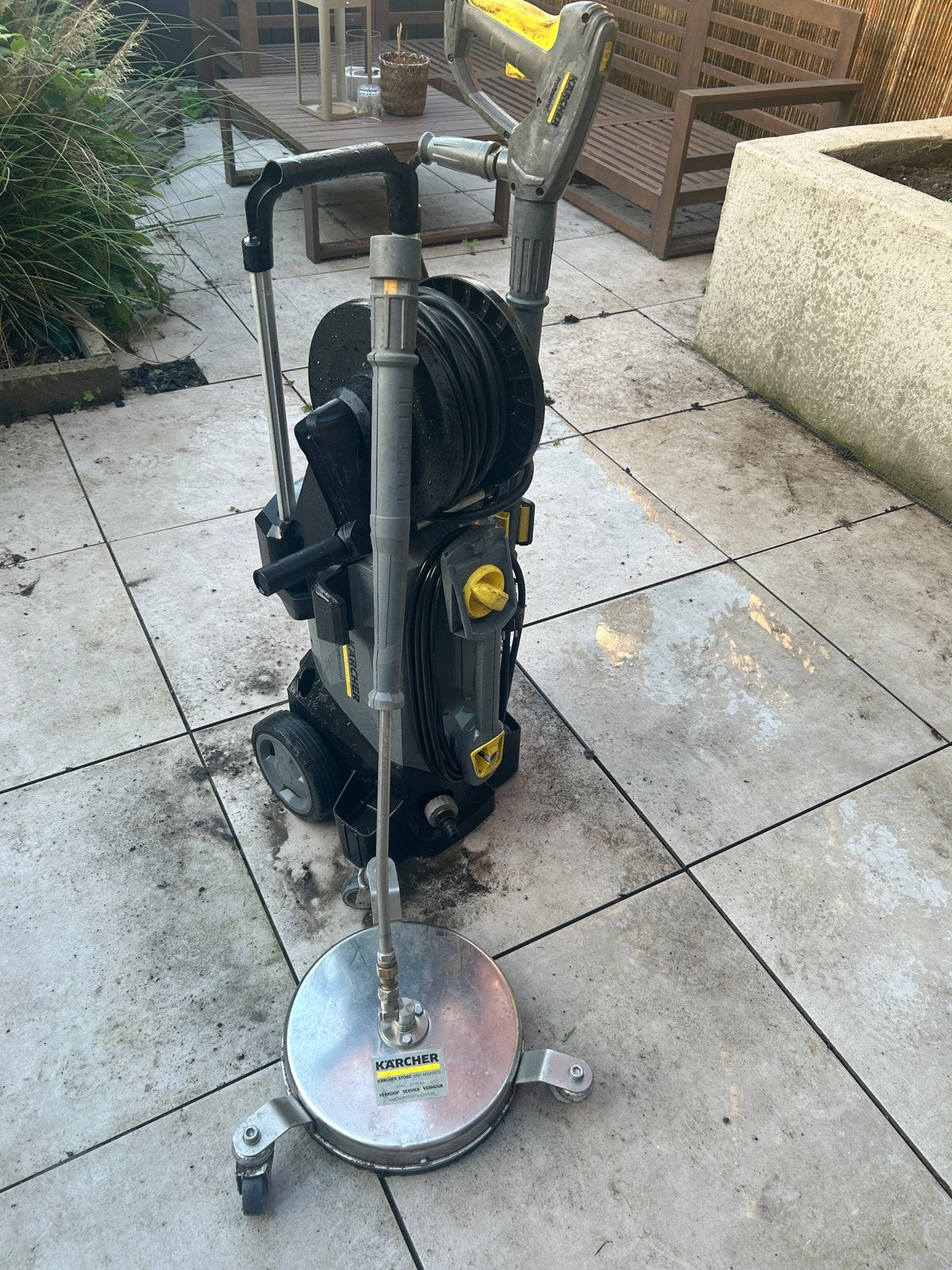 Karcher HOGEDRUKREINIGER HD 5/15 C Plus nieuw, Ophalen of Verzenden, Zo goed als nieuw, Elektrisch