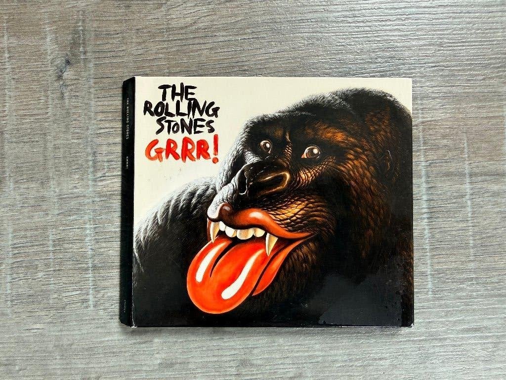 3 cd box Rolling Stones GRRR Greatest hits, Ophalen of Verzenden, Gebruikt, Poprock